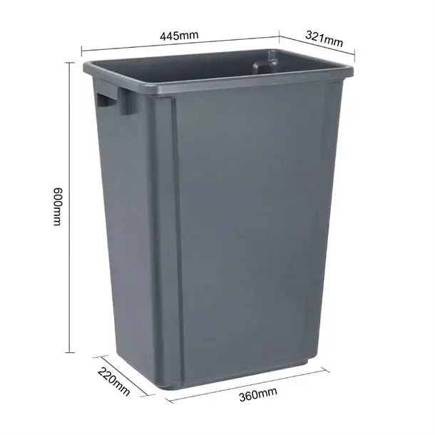 Jantex Slim Bin 60L Grey  Rubbish Bins