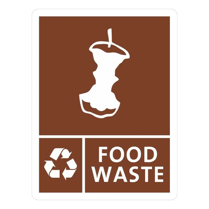 Jantex Slim Bin Food Waste Label - FX194 - Simply Hospitality NZ