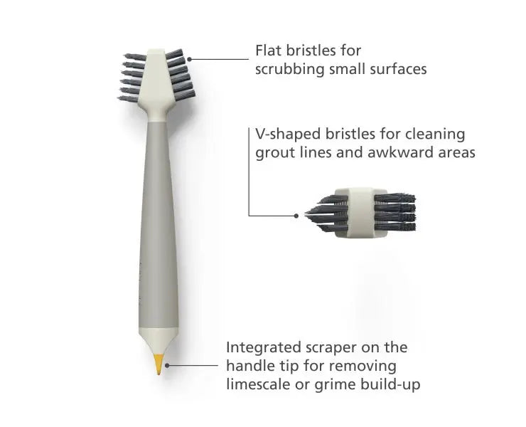 Joseph Joseph CleanTech 3-in-1 detail cleaning brush