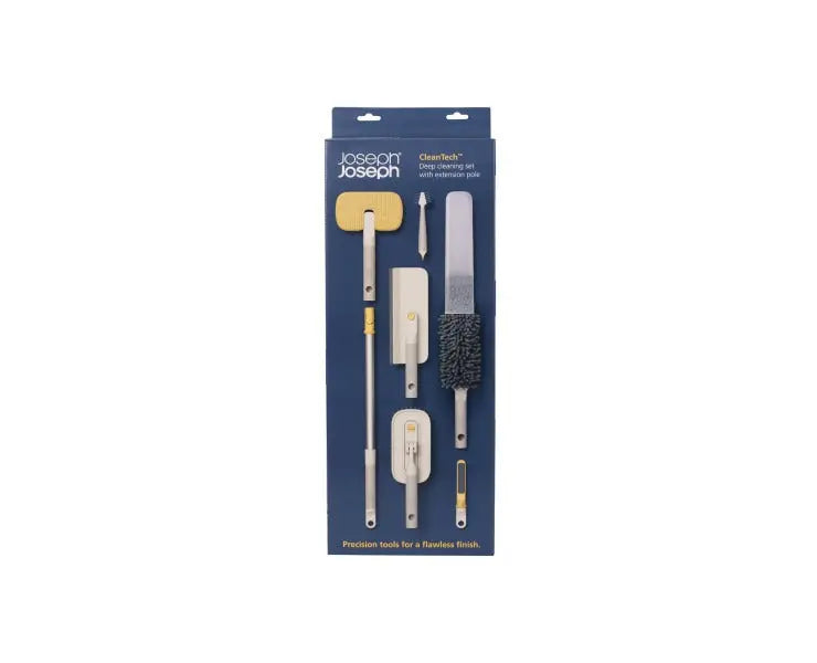 Joseph Joseph CleanTech Deep Cleaning Set with Extension Pole