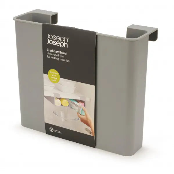 Joseph Joseph CupboardStore Film, Foil and Bag Organiser - Grey  Kitchen Organisers