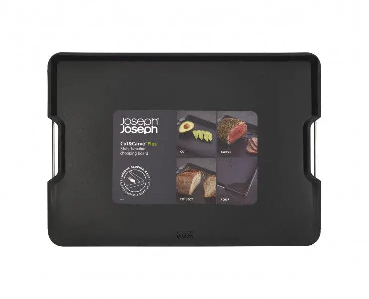 Joseph Joseph Cut & Carve Plus XL Black  Chopping Boards - Plastic