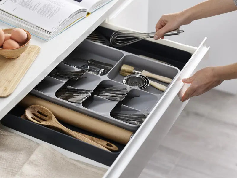 Joseph Joseph DrawerStore Expanding Cutlery, Utensil & Gadgets Organiser  Kitchen Organisers