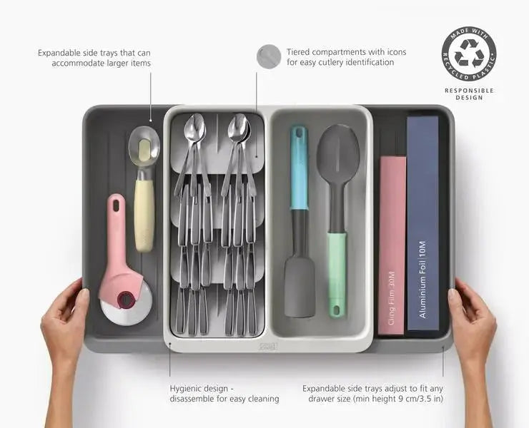 Joseph Joseph DrawerStore™ Expanding Tiered Tray  Kitchen Storage & Organisation