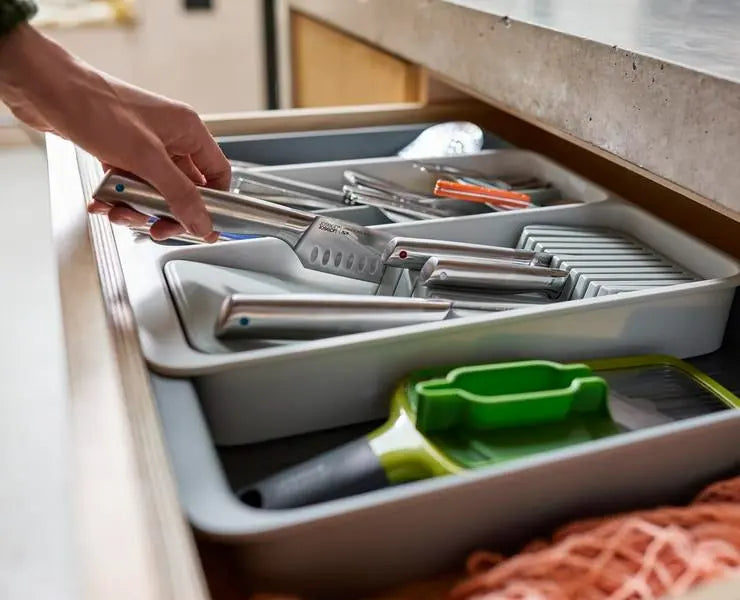 Joseph Joseph DrawerStore™ Expanding Tray/ Knife Block