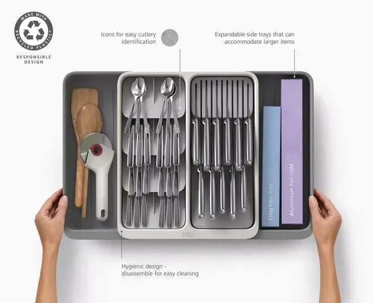 Joseph Joseph DrawerStore™ Expanding Tray/ Knife Block  Food Preparation Accessories