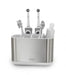 Joseph Joseph EasyStore Steel Toothbrush Caddy Large - White  Bathroom Organisers