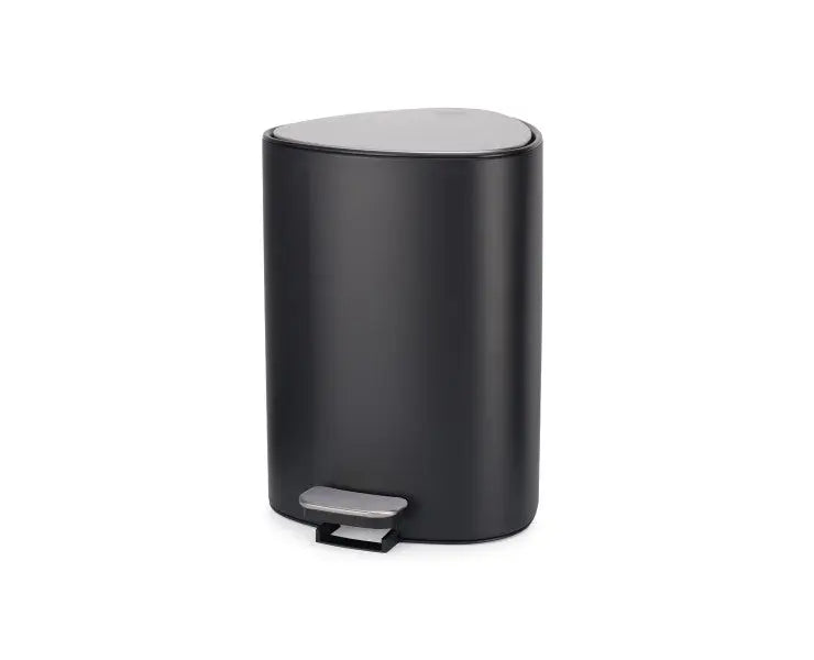 Joseph Joseph Easystore 5L Pedal Bin Matte Black  Rubbish Bins