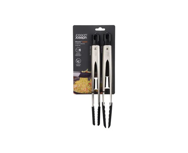 Joseph Joseph Elevate Fusion 2pc Silicone Tong Set  Tongs & Turners