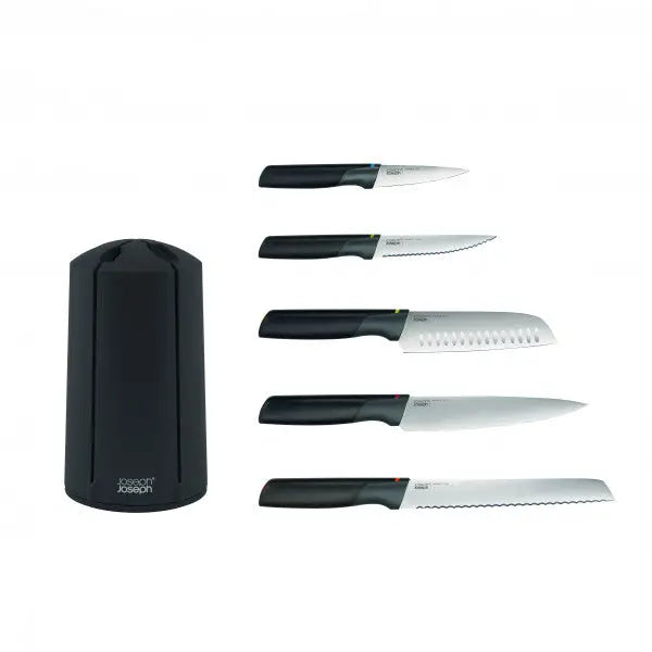 Joseph Joseph Elevate Knives 5-piece Carousel Set  Knife Blocks