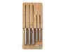 Joseph Joseph Elevate Steel Knives Bamboo Store 5 Piece Set  Knife Sets