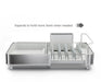 Joseph Joseph Extend Dish Rack Stainless Steel Stone  Dish Racks