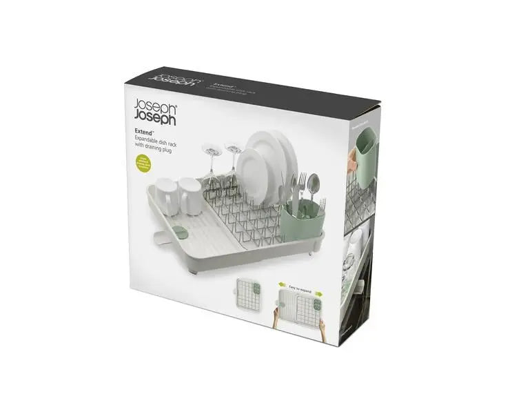 Joseph Joseph Extend Dish Rack (Light Stone/Sage)