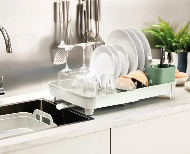 Joseph Joseph Extend Dish Rack (Light Stone/Sage)