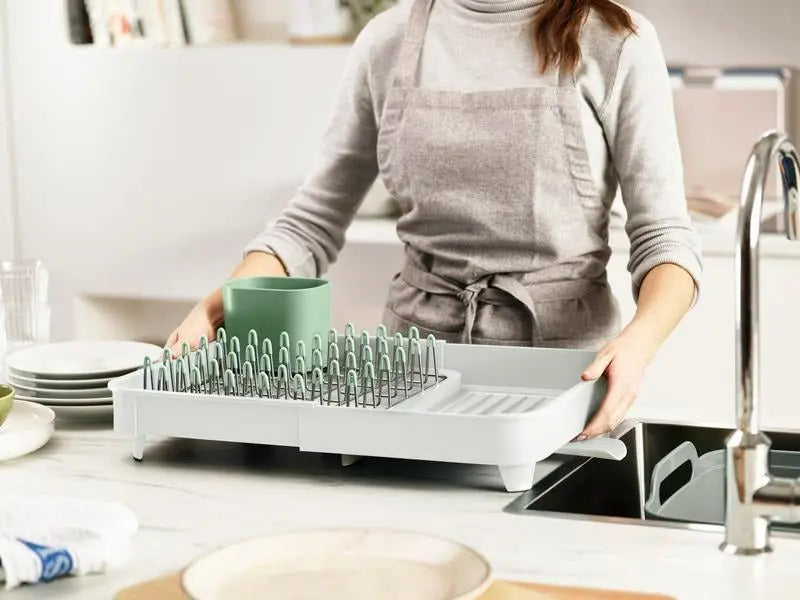 Joseph Joseph Extend Dish Rack (Light Stone/Sage)