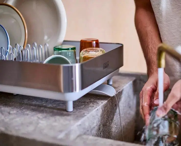 Joseph Joseph Extend Steel Plus - Light Stone  Cleaning Supplies