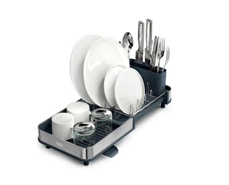 Joseph Joseph Extend™ Slim Steel Dish Rack (Grey)