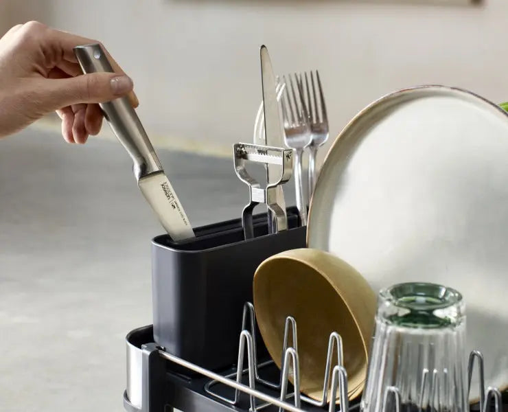 Joseph Joseph Extend™ Slim Steel Dish Rack (Grey)