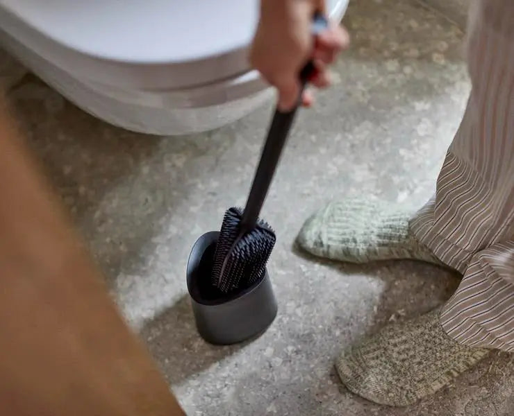 Joseph Joseph Flex 360 Lite Toilet Brush - Black