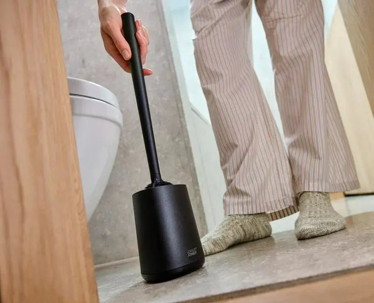 Joseph Joseph Flex 360 Lite Toilet Brush - Black