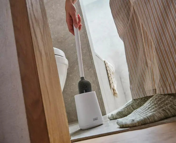 Joseph Joseph Flex 360 Lite Toilet Brush - White