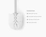 Joseph Joseph Flex 360 Lite Toilet Brush - White  Toilet Brushes & Roll Stands