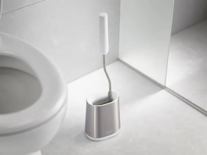 Joseph Joseph Flex Lite Steel Toilet Brush - White  Toilet Brushes