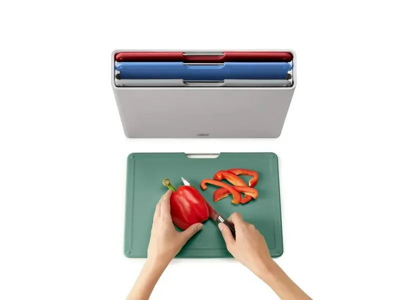 Joseph Joseph Folio 4pc Board Set Large (Silver/Coast)