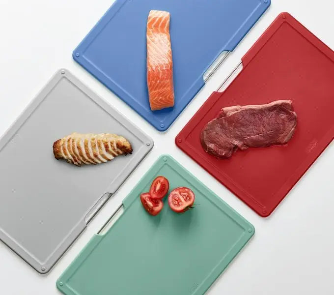 Joseph Joseph Folio 4pc Board Set Large (Silver/Coast)