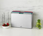 Joseph Joseph Folio 4pc Board Set Large (Silver/Coast)  Food Categorisation