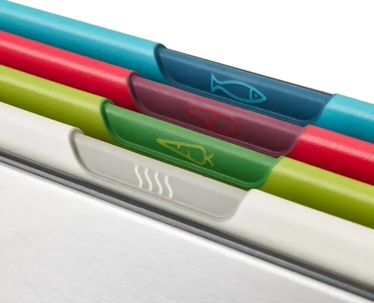 Joseph Joseph Folio Icon Steel 4pc Board Set (Mcolour)