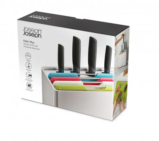 Joseph Joseph Folio Plus Knife & Board Set  Chopping Boards - Plastic