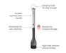 Joseph Joseph GrillOut BBQ Silicone Basting Brush with retractable head  Basting Tools & Brushes