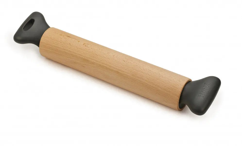 Joseph Joseph Grip-Pin Ergonomic Rolling Pin - Grey  Rolling Pins