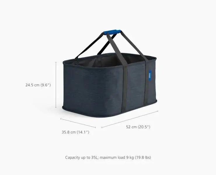 Joseph Joseph Hold-All Laundry Basket (Carbon Black)  Laundry Baskets & Bags
