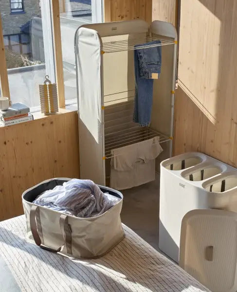 Joseph Joseph Hold-All Laundry Basket (Ecru)