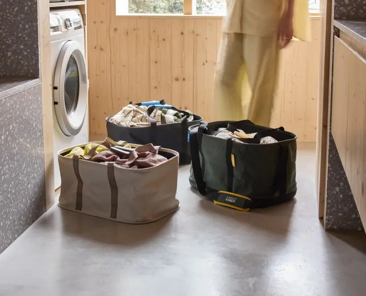 Joseph Joseph Hold-All Laundry Basket (Ecru)