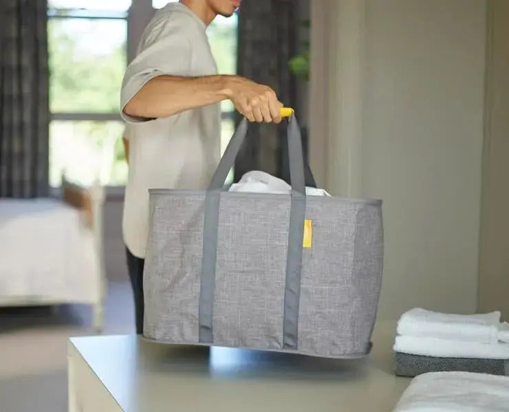 Joseph Joseph Hold-All Max Laundry Bskt (Grey)  Laundry Baskets & Bags