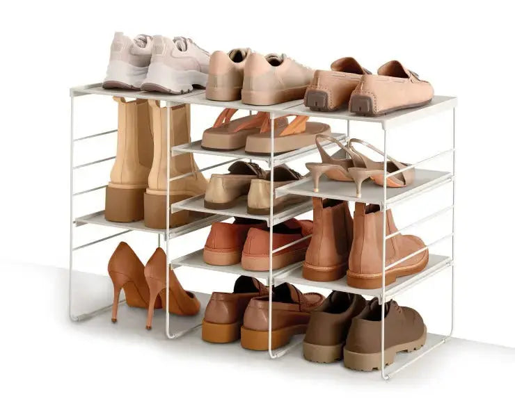 Joseph Joseph Level Plus Adjustable Shoe Rack - Triple  Laundry Accessories