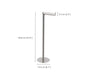 Joseph Joseph Luxe 2in1 Toilet Roll Stand  Bathroom Accessories