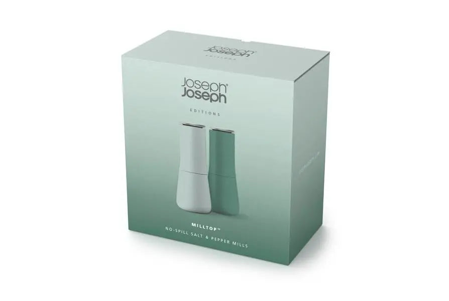 Joseph Joseph Milltop Salt&Pepper Set Editions (Sage)