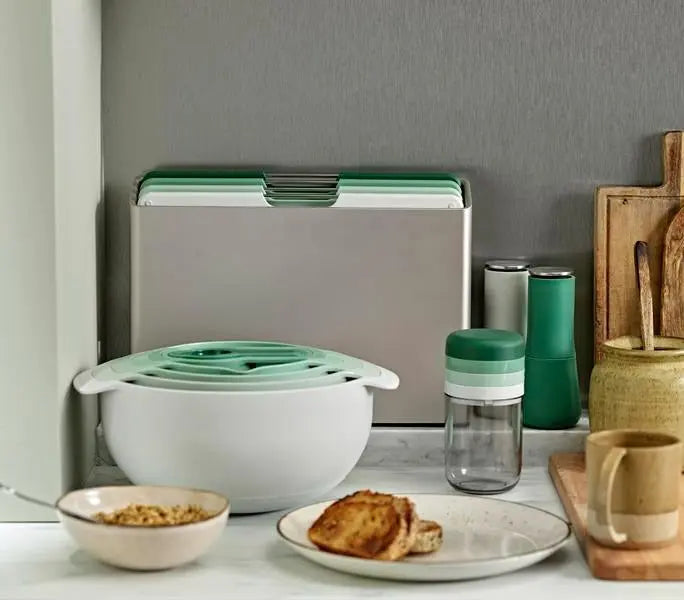 Joseph Joseph Milltop Salt&Pepper Set Editions (Sage)