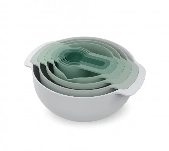 Joseph Joseph Nest 9 Piece Bowls Sage  Mixing Bowls