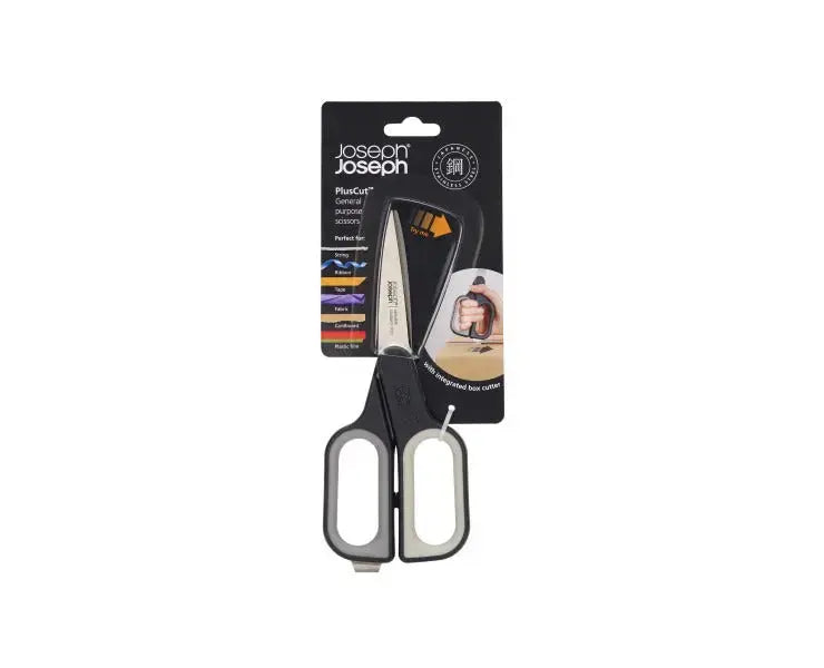 Joseph Joseph PlusCut Scissors with integrated box cutter  Food Preparation Accessories