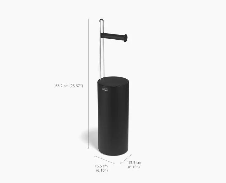 Joseph Joseph Roll Storage with Holder - Black