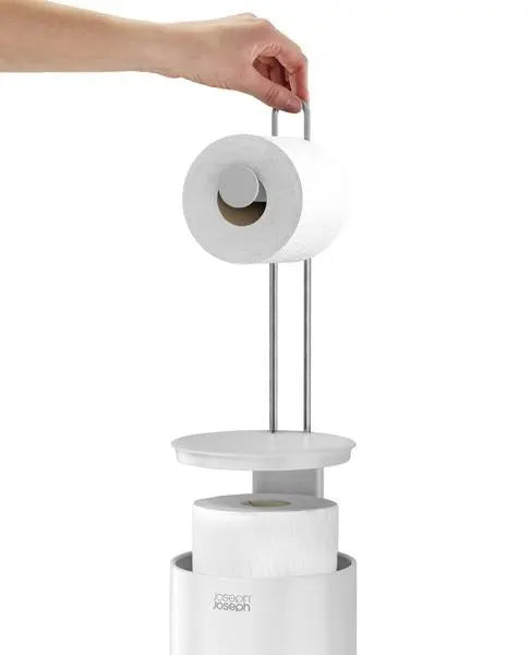 Joseph Joseph Roll Storage with Holder - White