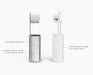 Joseph Joseph Roll Storage with Holder - White  Kitchen Storage