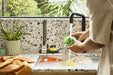 Joseph Joseph SinkTech Dish brush and sponge set with large stainless-steel storage stand  Cleaning Supplies