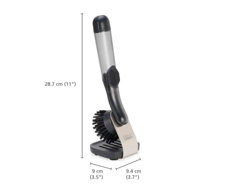 Joseph Joseph SinkTech Soap-Dispensing Dish Brush with Storage Stand