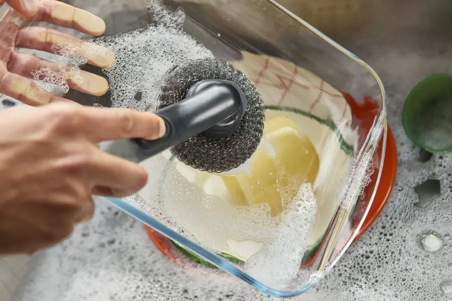 Joseph Joseph SinkTech Soap-Dispensing Dish Brush with Storage Stand